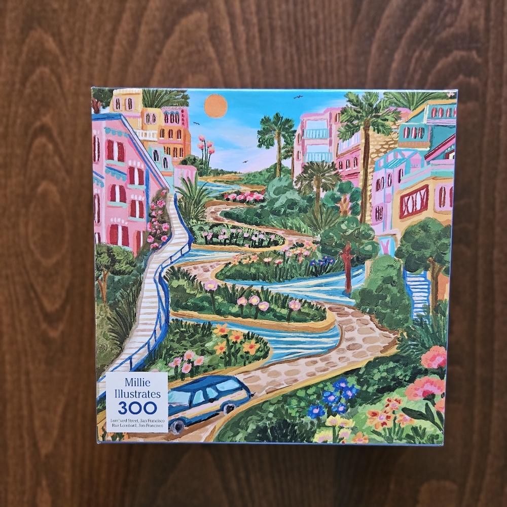 Colorful California Puzzle